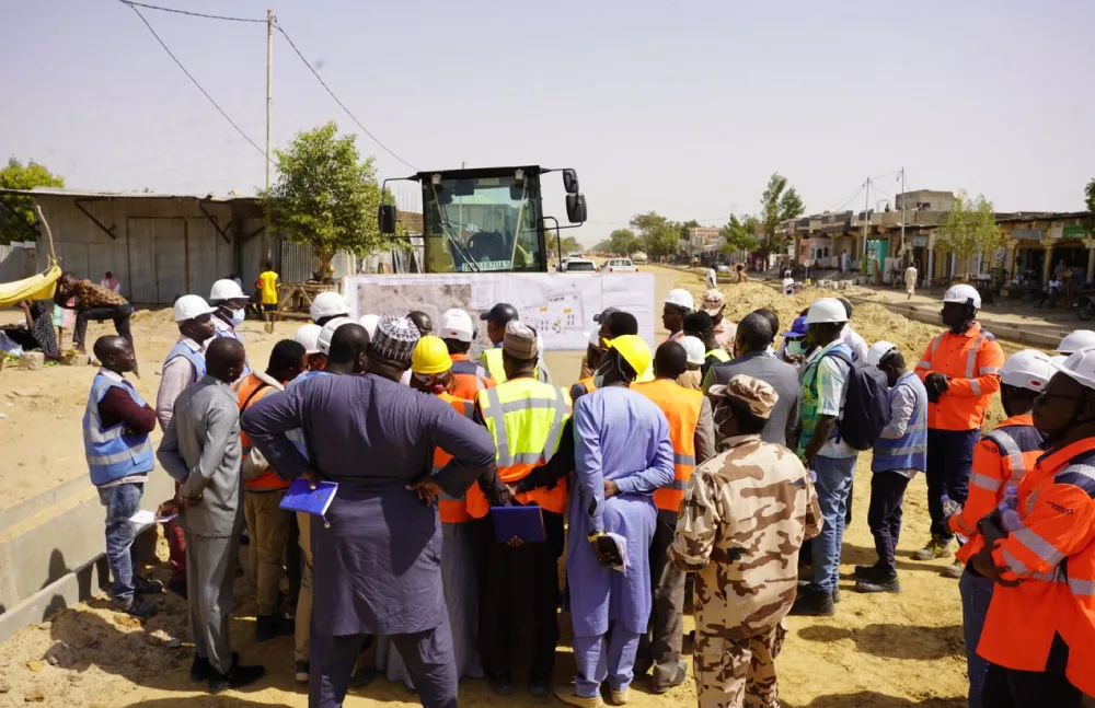 Mission of Control and supervision of works on the Djermaya-Massaguet road